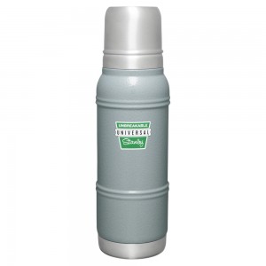 1960 Hammertone Silver Stanley The Milestones Thermal Bottle | 1.1 QT | Vacuum Sealed, Double Wall Vacuum Bottles | 79358-OJZQ