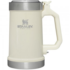 Beige Stanley Classic Bottle Opener Beer Stein | 24OZ Mug Water Bottles | 98572-HBNC