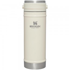 Beige Stanley Coffee w/ Integrated French Press | 16 OZ Mugs | 02351-OJBT