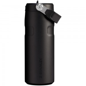 Black 2.0 Stanley The IceFlow™ Bottle with Flip Straw Lid | 16 OZ Water Bottles | 36018-CQXW