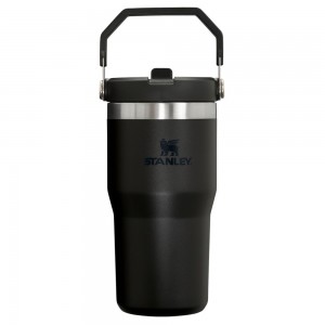 Black 2.0 Stanley The IceFlow Flip Straw Tumbler | 20 OZ | Insulated Water Tumbler | Sta Water Bottles | 10845-PKJW