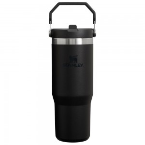 Black 2.0 Stanley The IceFlow Flip Straw Tumbler | 30 OZ | Insulated Water Water Bottles | 04237-HNAQ