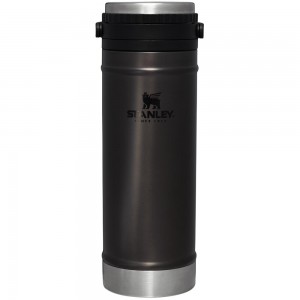 Black Stanley Coffee w/ Integrated French Press | 16 OZ Mugs | 26705-DRUB