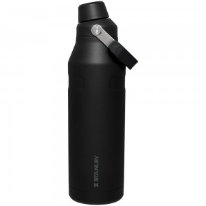 Black Stanley IceFlow™ Bottle with Fast Flow Lid | 50 OZ Water Bottles | 75024-UMGP