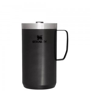 Black Stanley The Stay-Hot Camp | 24 OZ Mugs | 21409-DIAE