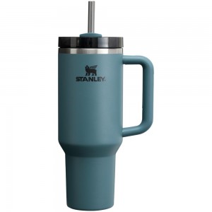 Blue Spruce Stanley Adventure Quencher H2.0 Travel Tumbler | 40 OZ Water Bottles | 07415-XKCM