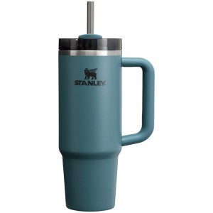 Blue Spruce Stanley Quencher H2.0 Travel Tumbler | 30 OZ Water Bottles | 56978-FIAG