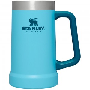 Blue Stanley Adventure Big Grip Beer Stein | 24OZ Mugs Cups | 31845-ARMQ