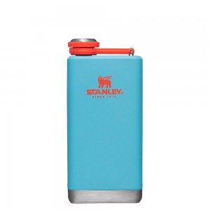 Blue Stanley Adventure Pre-Party Hip Flask | 8 OZ Water Bottles | 89150-BLUT