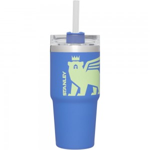 Blue Stanley Adventure Quencher Travel Tumbler | 14 OZ Water Bottles | 12504-BUON