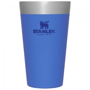 Blue Stanley Adventure Stacking Stainless Steel Beer Pint | 16OZ Tumbler Cups | 30561-IYEA