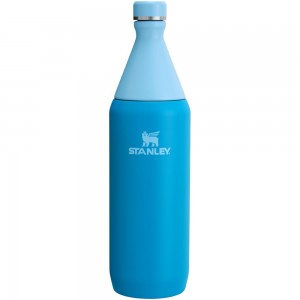 Blue Stanley All Day Slim Bottle | 34 OZ Water Bottles | 32817-JBPA