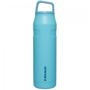 Blue Stanley IceFlow™ Bottle with Cap and Carry+ Lid | 36 OZ Water Bottles | 63152-JAWD