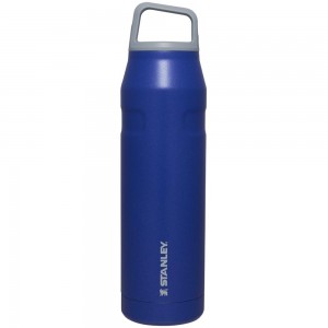 Blue Stanley IceFlow™ Bottle with Cap and Carry+ Lid | 36 OZ Water Bottles | 04978-YVHB