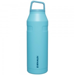 Blue Stanley IceFlow™ Bottle with Cap and Carry+ Lid | 50 OZ Water Bottles | 85396-UKPW