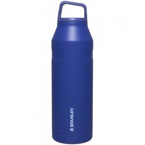 Blue Stanley IceFlow™ Bottle with Cap and Carry+ Lid | 50 OZ Water Bottles | 14793-UHZK