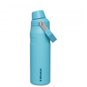 Blue Stanley IceFlow Insulated Bottle with Fast Flow Lid | 24 OZ Water Bottles | 89120-LMXZ