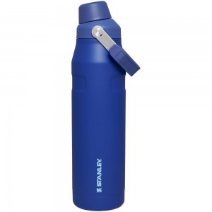 Blue Stanley IceFlow Insulated Bottle with Fast Flow Lid | 36 OZ Water Bottles | 35289-BHOE