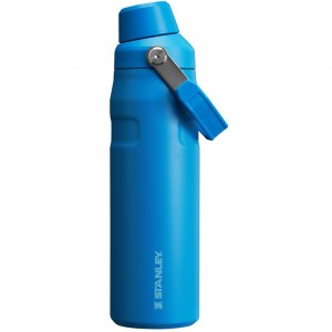 Blue Stanley IceFlow Insulated Bottle with Fast Flow Lid | 24 OZ Water Bottles | 21843-EDOM