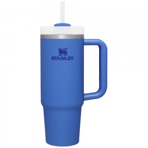 Blue Stanley Quencher H2.0 Travel Tumbler | 30 OZ Water Bottles | 01789-HMIQ