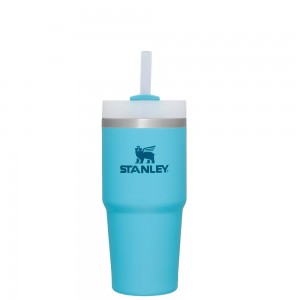 Blue Stanley Quencher H2.0 Travel | 14 OZ Tumbler | 50218-SUWE