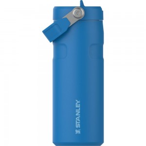 Blue Stanley The IceFlow™ Bottle with Flip Straw Lid | 16 OZ Water Bottles | 86247-HVKG