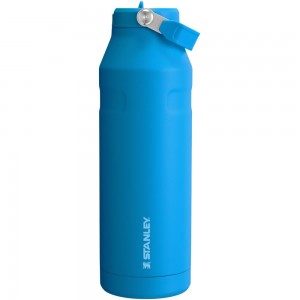 Blue Stanley The IceFlow™ Bottle with Flip Straw Lid | 50 OZ Water Bottles | 92653-VUPO