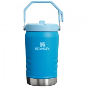 Blue Stanley The IceFlow Flip Straw Jug | 40 OZ | Insulated JUGS | 85961-ANCI