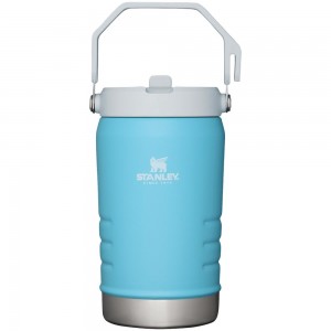 Blue Stanley The IceFlow Flip Straw Jug | 40 OZ | Insulated Water Jug Water Bottles | 13580-HOGC