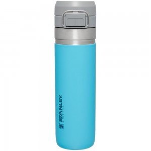 Blue Stanley The Quick Flip Go | 24 OZ Water Bottles | 62085-CARG