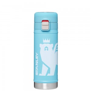 Blue Stanley The Wild Imagination Flowsteady™ Big Bear Bottle | 17 OZ Water Bottles | 34967-DKUF