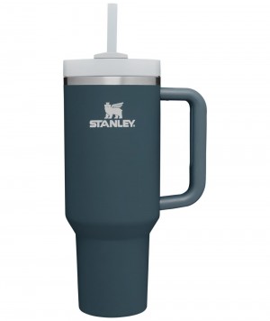 Cadetblue Stanley Quencher H2.0 Travel Tumbler | 40 OZ Water Bottles | 59206-SPEL