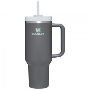 Charcoal Grey Stanley Adventure Quencher H2.0 Travel | 40 OZ Tumbler | 82704-FZWL