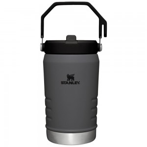 Charcoal Grey Stanley The IceFlow Flip Straw Jug | 40 OZ | Insulated JUGS | 30859-LVDB