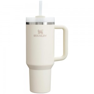 Cream 2.0 White Stanley Adventure Quencher H2.0 Travel | 40 OZ Tumbler | 89124-DXGV