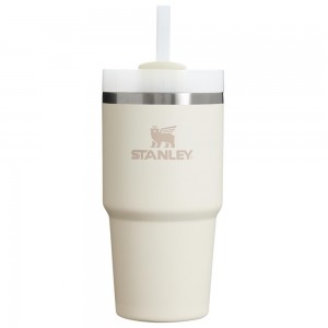 Cream 2.0 White Stanley Quencher H2.0 Travel | 20 OZ Tumbler | 90174-FYKJ