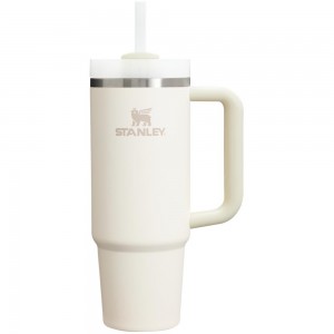 Cream 2.0 White Stanley Quencher H2.0 Travel Tumbler | 30 OZ Water Bottles | 38271-EAQP