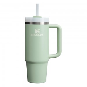 Cream Stanley Quencher H2.0 Travel Tumbler | 30 OZ Water Bottles | 63987-DORS