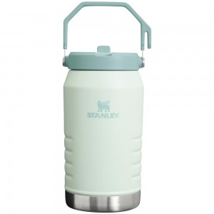 Darkseagreen Stanley The IceFlow Flip Straw Jug | 64 OZ | Insulated Water Jug Water Bottles | 73851-GWVT