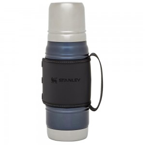 Deep Grey Stanley Legacy QuadVac™ Thermal Water Bottle | 20 OZ Vacuum Bottles | 34097-NDMG