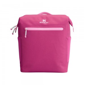 Fuchsia Stanley The All Day Madeleine Midi Cooler Backpack | 20 Can | 14.8 QT | 14.0 L Storage | 42689-IYNX