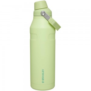 Green Stanley IceFlow™ Bottle with Fast Flow Lid | 50 OZ Water Bottles | 14278-QUMO