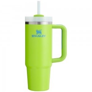 Green Stanley The Heat Wave Quencher H2.O FlowState™ Tumbler | 30 OZ Water Bottles | 71538-URVN