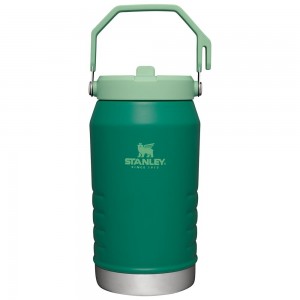 Green Stanley The IceFlow Flip Straw Jug | 64 OZ | Insulated JUGS | 26834-YISU