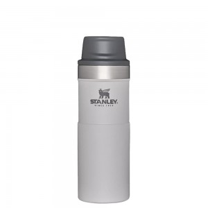 Grey Stanley Classic Trigger Action Travel Insulated Coffee Tumbler | 16 OZ Mugs | 43971-GQLY