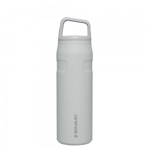 Grey Stanley IceFlow™ Bottle with Cap and Carry+ Lid | 24 OZ Water Bottles | 86342-PHLQ