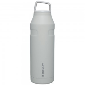 Grey Stanley IceFlow™ Bottle with Cap and Carry+ Lid | 50 OZ Water Bottles | 31964-BNCD