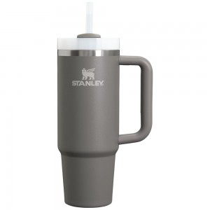 Grey Stanley Quencher H2.0 Travel Tumbler | 30 OZ Water Bottles | 06498-ZRLP