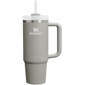 Grey Stanley Quencher H2.0 Travel Tumbler | 30 OZ Water Bottles | 06327-IGJA