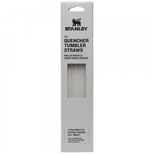 Grey Stanley Replacement Straw 4 Pack | 30 OZ Quencher Tumbler Straws | 98031-ESOW